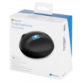 Мышь беспроводная Microsoft Sculpt Ergonomic Black (L6V-00005)