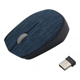 Мышь беспроводная Ritmix RMW-611 Blue fabric 