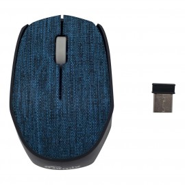 Мышь беспроводная Ritmix RMW-611 Blue fabric