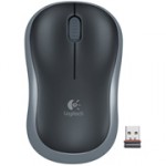 Мышь беспроводная Logitech M185 Swift Grey (910-002238)