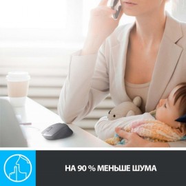 Мышь беспроводная Logitech M330 Silent Plus Blue (910-004910)