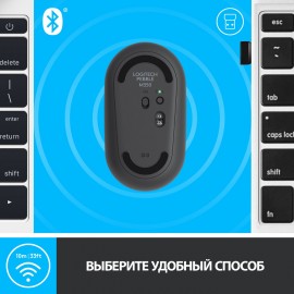 Мышь беспроводная Logitech Pebble M350 (910-005718)