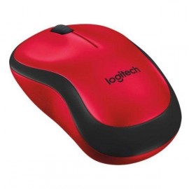 Мышь беспроводная Logitech M220 Silent Red