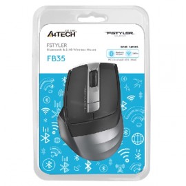 Мышь беспроводная A4Tech Fstyler FB35 Smoky Grey