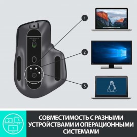 Мышь беспроводная Logitech MX Master 3 (910-005694)