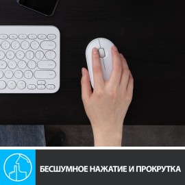 Мышь беспроводная Logitech Pebble M350 (910-005716)