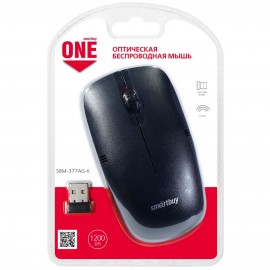 Мышь беспроводная Smartbuy ONE 377 черная (SBM-377AG-K)