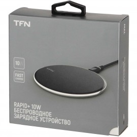 Беспроводное зарядное устройство TFN Rapid+ 10W Black (TFN-QI01)