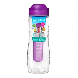 Бутылка для воды Sistema Hydrate Tritan Infuser 800мл Violet (660) 