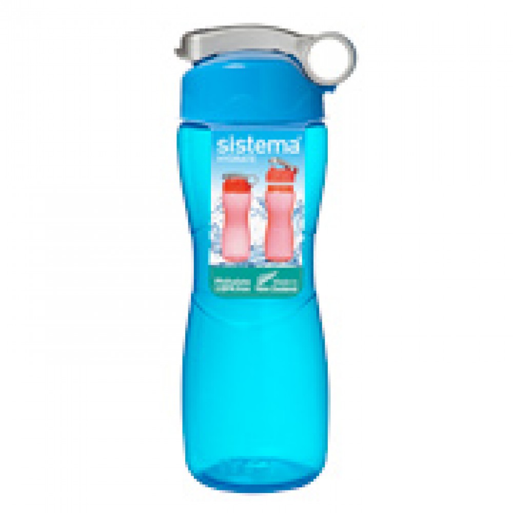 Бутылка для воды Sistema Hydrate Hourglass 645мл Blue (590)