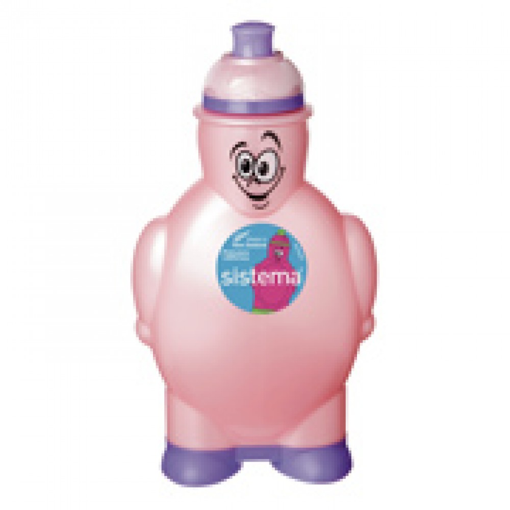 Бутылка для воды Sistema Hydrate Happy Bottle 350мл Pink (790)