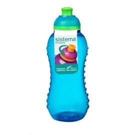 Бутылка для воды Sistema Hydrate Twist 'n' Sip 330мл Blue (780NW) 