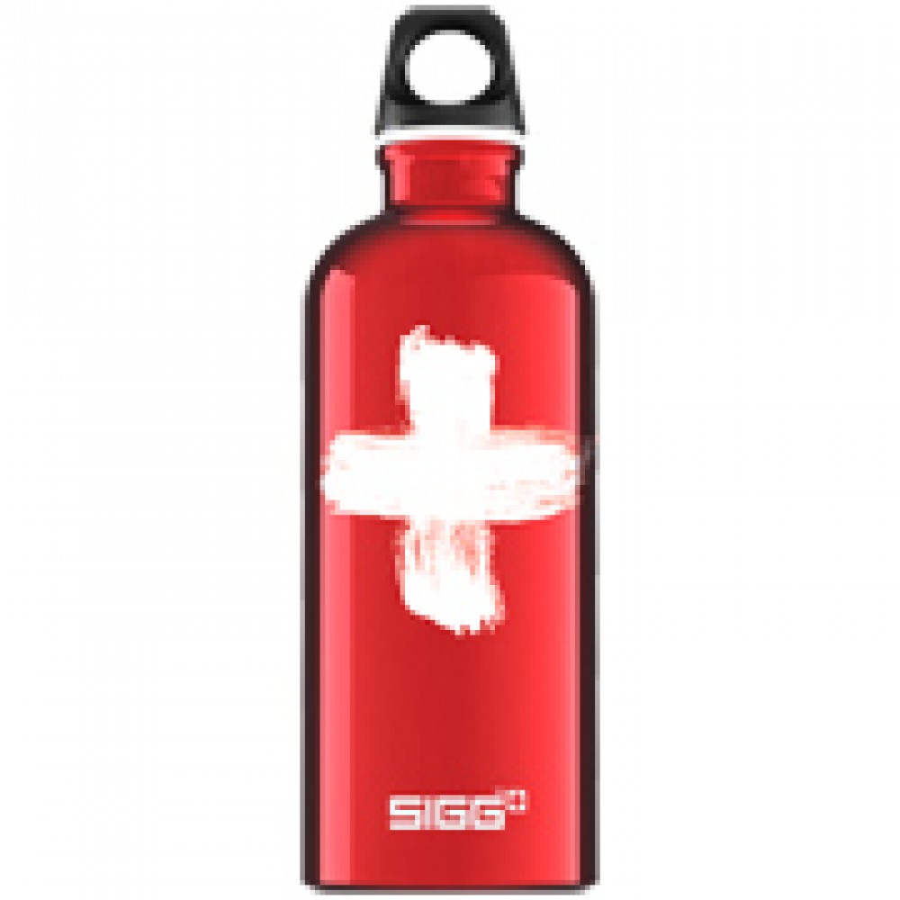 Бутылка для воды Sigg Swiss 600мл Red (8689.70)