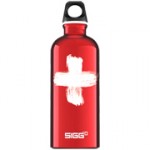 Бутылка для воды Sigg Swiss 600мл Red (8689.70)