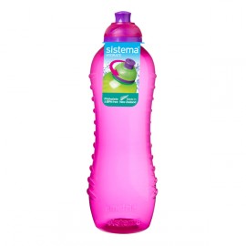 Бутылка для воды Sistema Hydrate Twist 'n' Sip 620мл Pink (795) 