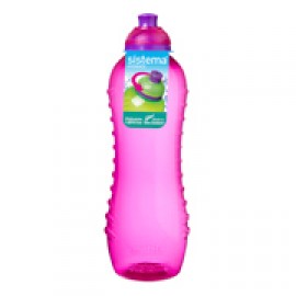 Бутылка для воды Sistema Hydrate Twist 'n' Sip 620мл Pink (795)