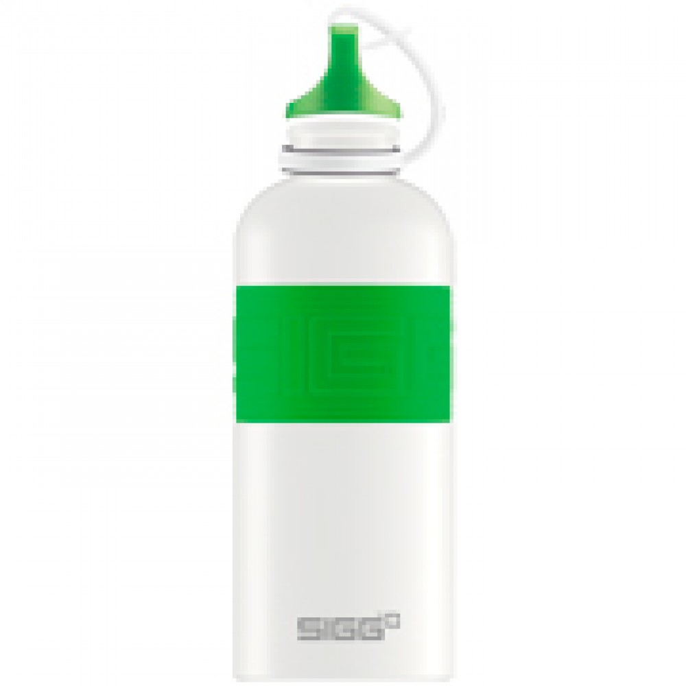 Бутылка для воды Sigg Pure White Touch Green 600мл (8686.80)