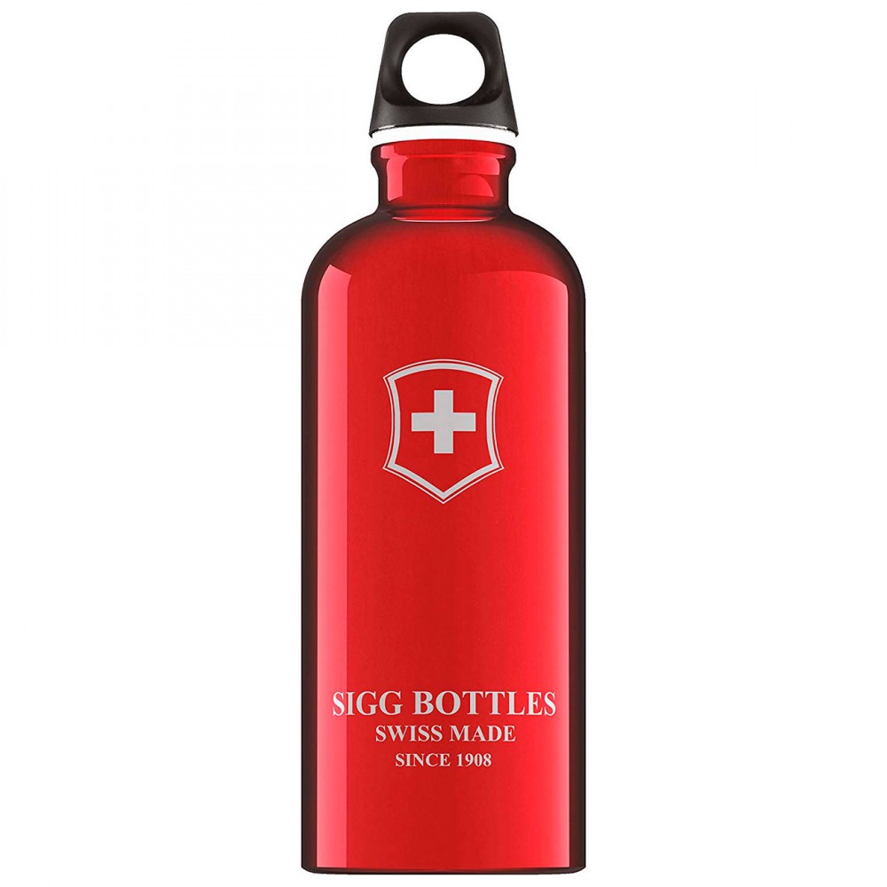 Бутылка для воды Sigg Swiss Emblem 600мл Red (8319.20-V)