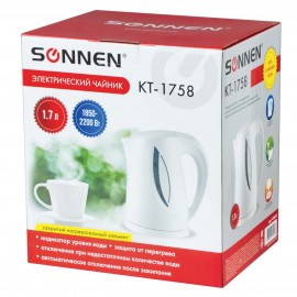 Чайник Sonnen KT-1758, 1,7л (453415)