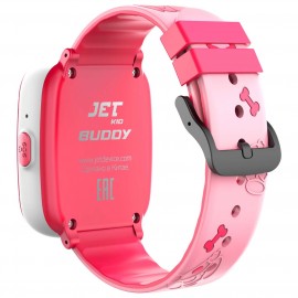 Часы с GPS трекером Jet Kid Buddy Pink