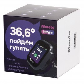 Часы с GPS трекером Aimoto Integra 4G Black (9600303)