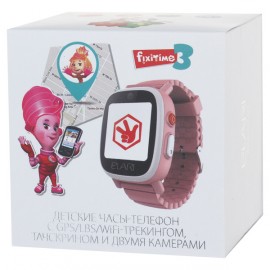 Часы с GPS трекером Elari FixiTime3 Pink (FT-301)