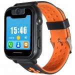 Часы с GPS трекером Digma Kid K7m Black/Orange