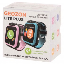 Часы с GPS трекером Geozon Lite Plus Blue (G-W18BLU)