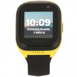 Часы с GPS трекером Geozon LTE Black Yellow (G-W01YBLK) 