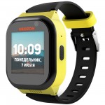 Часы с GPS трекером Geozon LTE Black Yellow (G-W01YBLK)