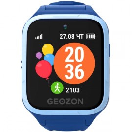 Часы с GPS трекером Geozon LTE Plus Blue (G-W10BLU)