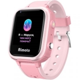 Часы с GPS трекером Aimoto IQ 4G, розовый (8108801)