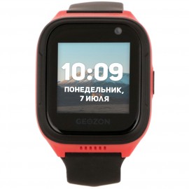 Часы с GPS трекером Geozon LTE Black Red (G-W01RBLK) 