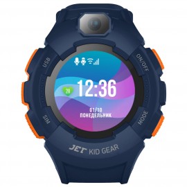 Часы с GPS трекером Jet Kid Gear Blue/Orange 