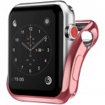 Бампер для Apple Watch InterStep 40mm спортивный, силикон, розовый