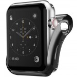 Бампер для Apple Watch InterStep 40mm Спортивный, силикон, чёрный