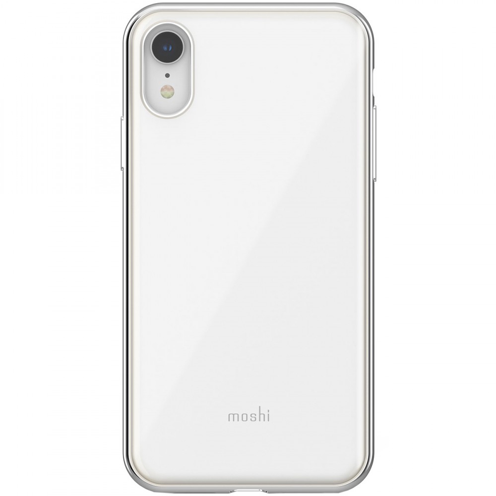 Чехол Moshi iGlaze for iPhone XR Pearl White