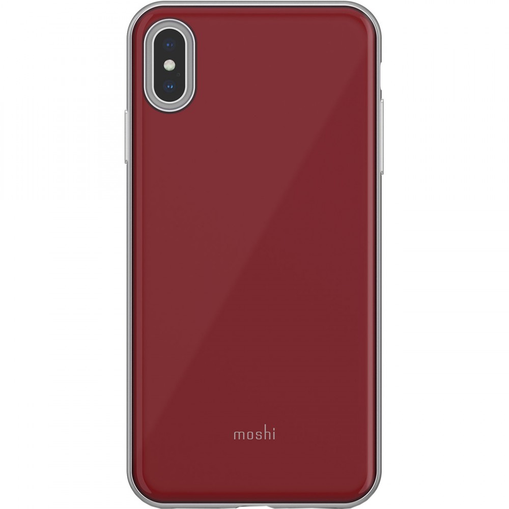 Чехол Moshi iGlaze for iPhone XS Max Merlot Red