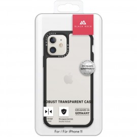 Чехол Black Rock Robust Transparent iPhone 11 черный (1100RRT02) 