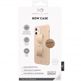 Чехол White Diamonds Bow Case iPhone 11 золотой