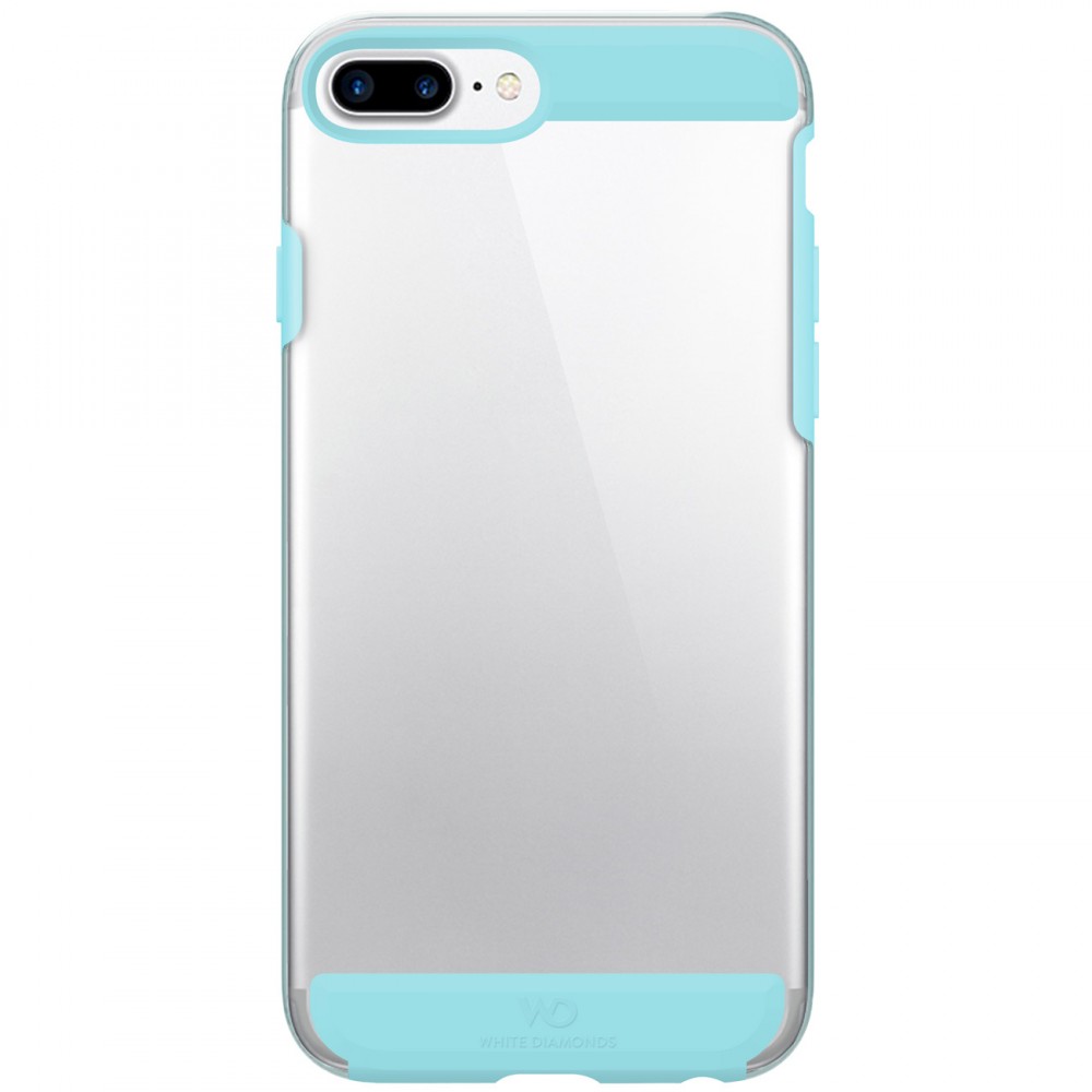 Чехол White Diamonds Innocence Clear CalifTurquoise д/iPh.8+/7+/6s+/6+