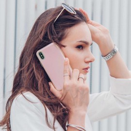 Чехол Moshi iGlaze для iPhone XS Pink