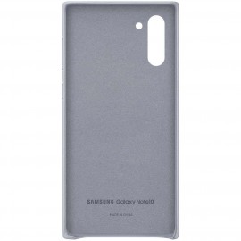 Чехол Samsung Leather Cover для Note 10, Grey