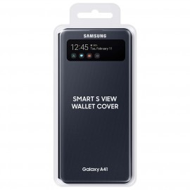 Чехол Samsung Smart S View Wallet A41 черный (EF-EA415PBEGRU)