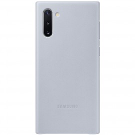 Чехол Samsung Leather Cover для Note 10, Grey