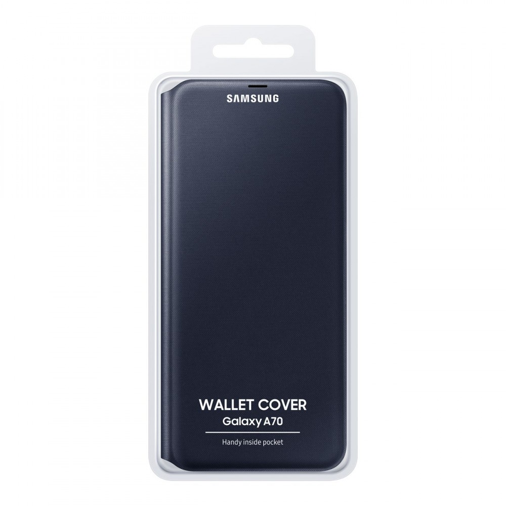 Чехол Samsung Wallet Cover для A70, Black - купить по доступной стоимости с  доставкой по Москве из интернет-магазина Lostelecom