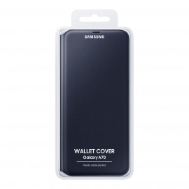 Чехол Samsung Wallet Cover для A70, Black