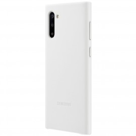 Чехол Samsung Leather Cover для Note 10, White