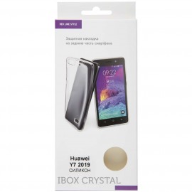 Чехол Red Line iBox Crystal для Huawei Y7 2019, Transparent 