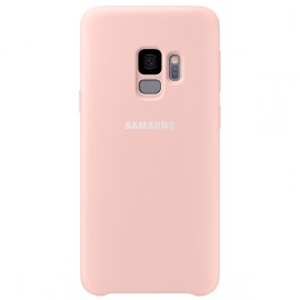 Чехол Samsung Silicone Cover для Galaxy S9, Pink 